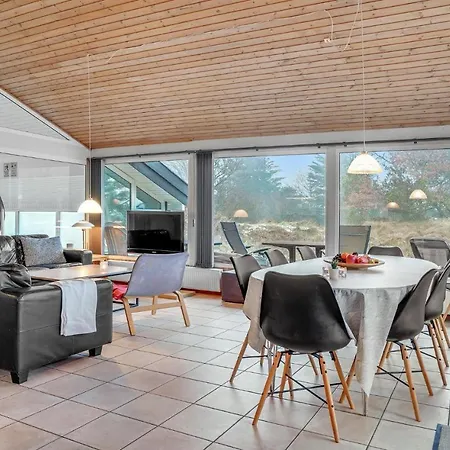 Beach Front Home In Blokhus With Sauna